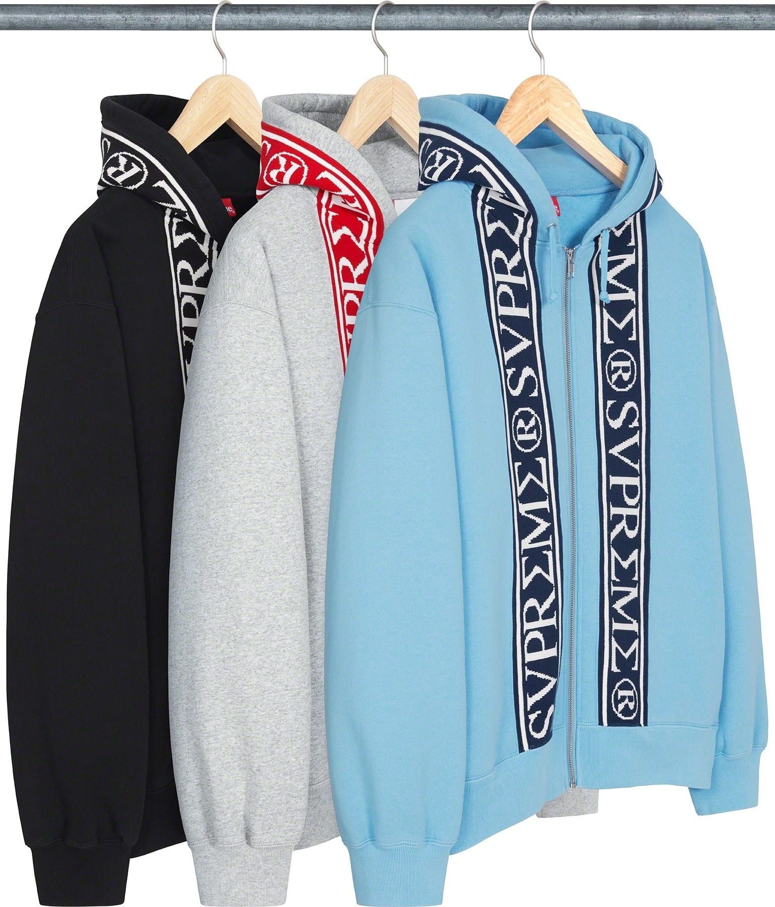 Roman Zip Up Hooded Sweatshirt